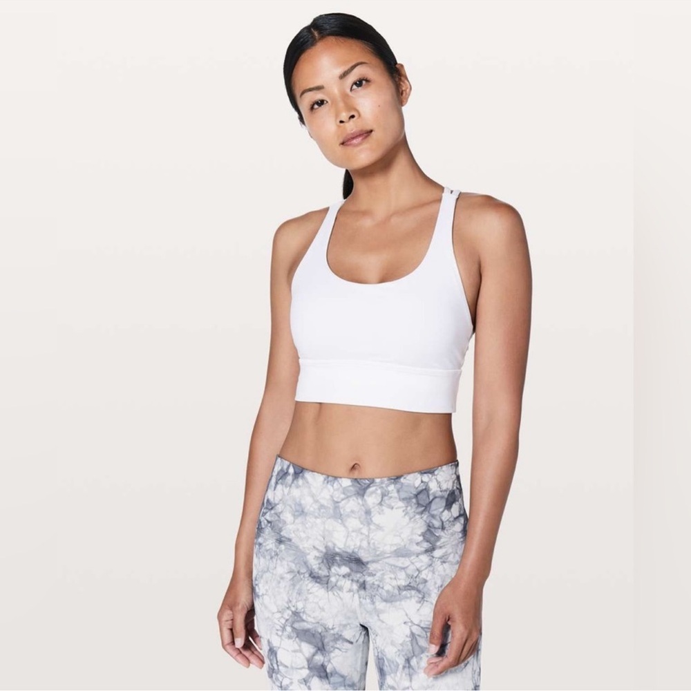 Lululemon NWT Energy Longline Bra white size 14